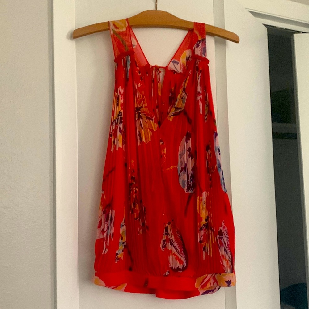 Free People Floral Top